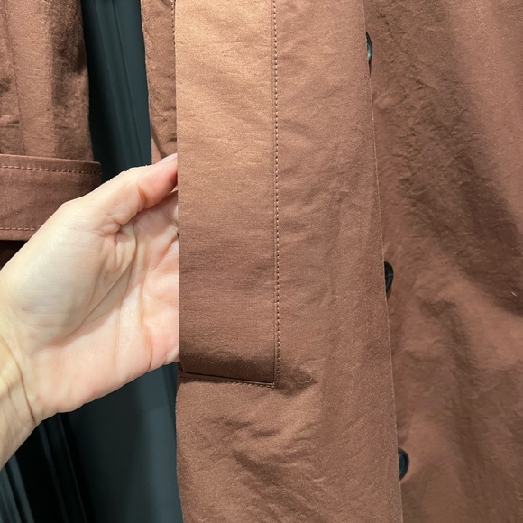 Caramel, double breasted trench coat by A New Day - Picture 9 of 11